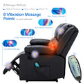 AECOJOY 3 PCS Recliner Sofa Set for Living Room Furniture Set