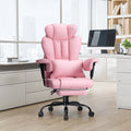 Hoffree Big and Tall Fabric Office Chair 450 lb, Executive Desk Chair with Massage Ergonomic Computer Chair with Footrest Reclining Desk Office Chair with Lumbar Support for Home Office