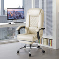 Homall Home Office Chair Adjustable Executive Leather Chair with Arms Ergonomic High Back Cushion Lumbar Back Support Computer Desk Chair, Black