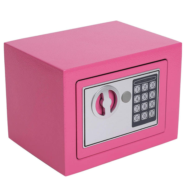Heroecol Key and Electronic Security Safe Box Digital Deposit Box for Home Office Hotel Business Lock Box for Cash Jewelry Stora