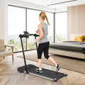 Ambifirner Portable Folding Treadmill, 3.0 HP Foldable Compact Treadmill for Home Office with 300 lb Capacity for Walking & Running